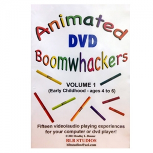 BoomWhacker 붐웨커 DVD Vol.1 Rhythm Band Animated Boomwhackers Vol 1 BB223뮤직메카