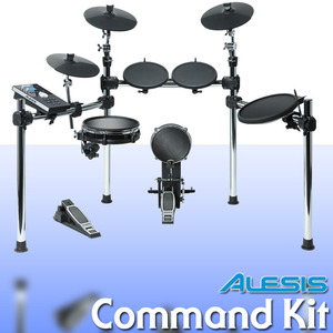 Alesis 알레시스 전자드럼 Command Kit (헤드폰+의자+스틱+매트 증정!)뮤직메카