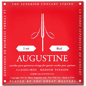 AUGUSTINE 어거스틴 Classic RED Medium Tension 클래식기타 스트링/줄뮤직메카