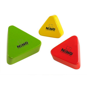 Nino 우드 삼각쉐이커 3개세트 NINO508-MC뮤직메카